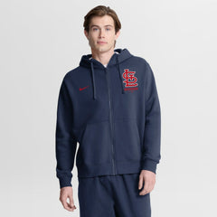 St. Louis Cardinals Nike Primetime Lockup Full-Zip Hoodie - MLB