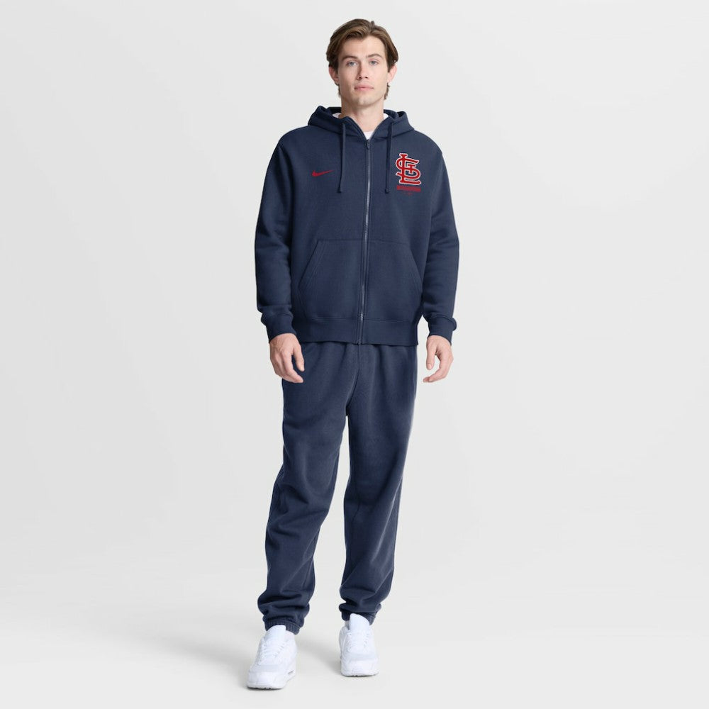 St. Louis Cardinals Nike Primetime Lockup Full-Zip Hoodie - MLB