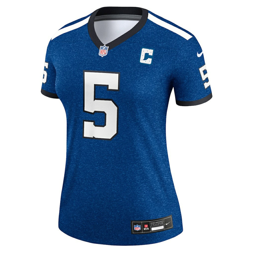 Anthony Richardson Indianapolis Colts Women's Alternate Legend Player Performance Top Royal | Nike for Sale