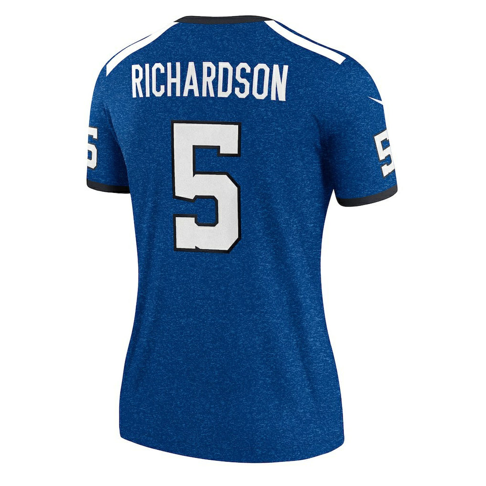 Anthony Richardson Indianapolis Colts Women's Alternate Legend Player Performance Top Royal | Nike for Sale