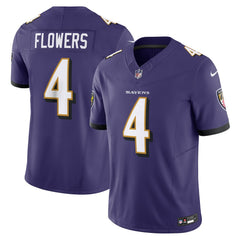 Zay Flowers Baltimore Ravens Vapor F.U.S.E. Limited Jersey Purple | Nike for Sale