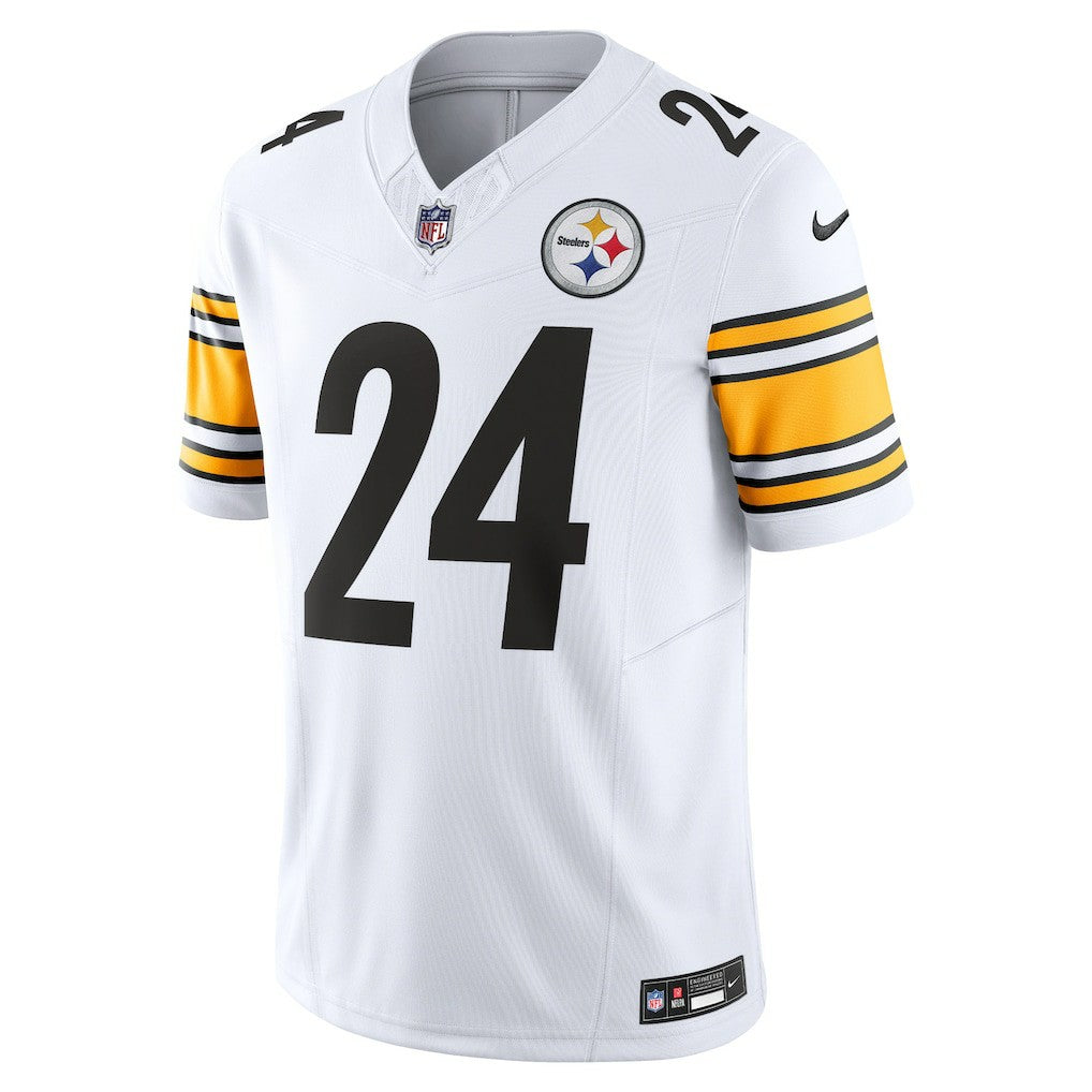 Joey Porter Jr. Pittsburgh Steelers Vapor F.U.S.E. Limited Jersey White | Nike for Sale