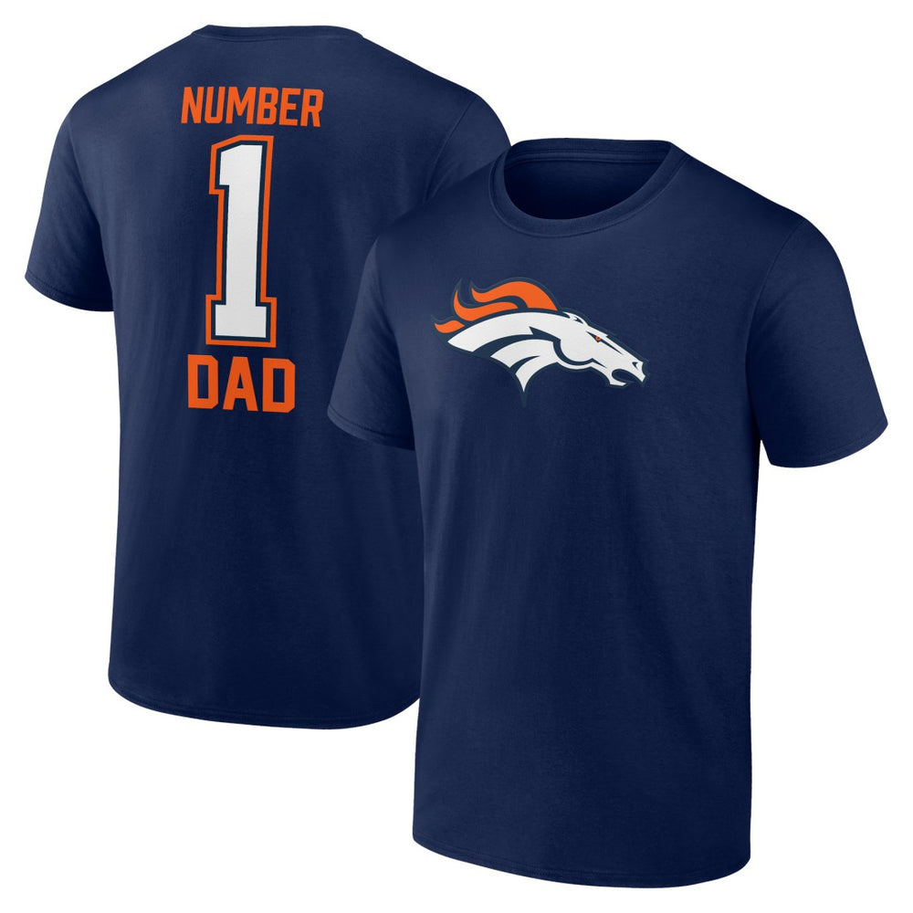 Denver Broncos Father's Day T-Shirt Navy | Fanatics