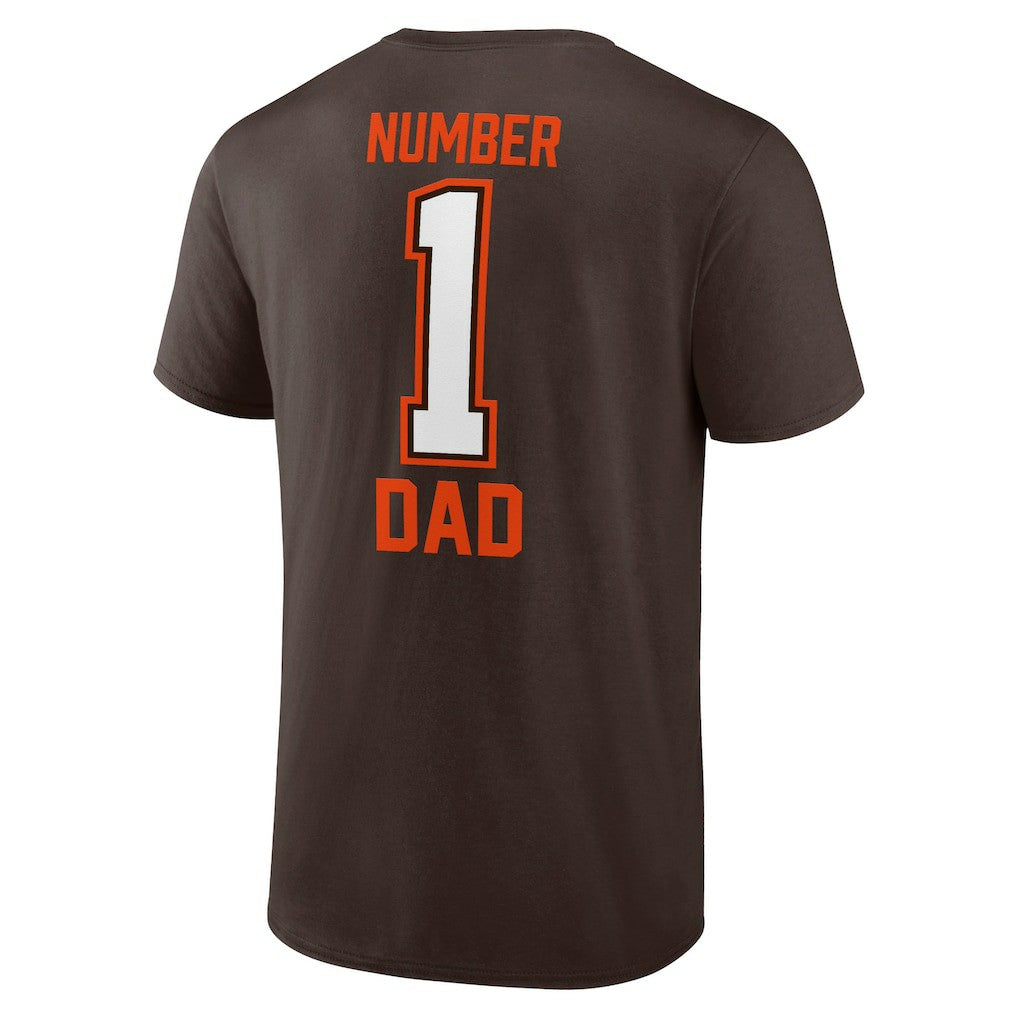 Cleveland Browns Father's Day T-Shirt Brown | Fanatics