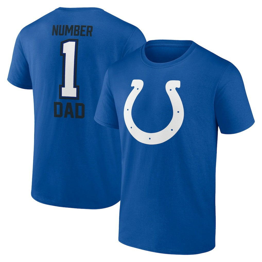 Indianapolis Colts Father's Day T-Shirt Royal | Fanatics
