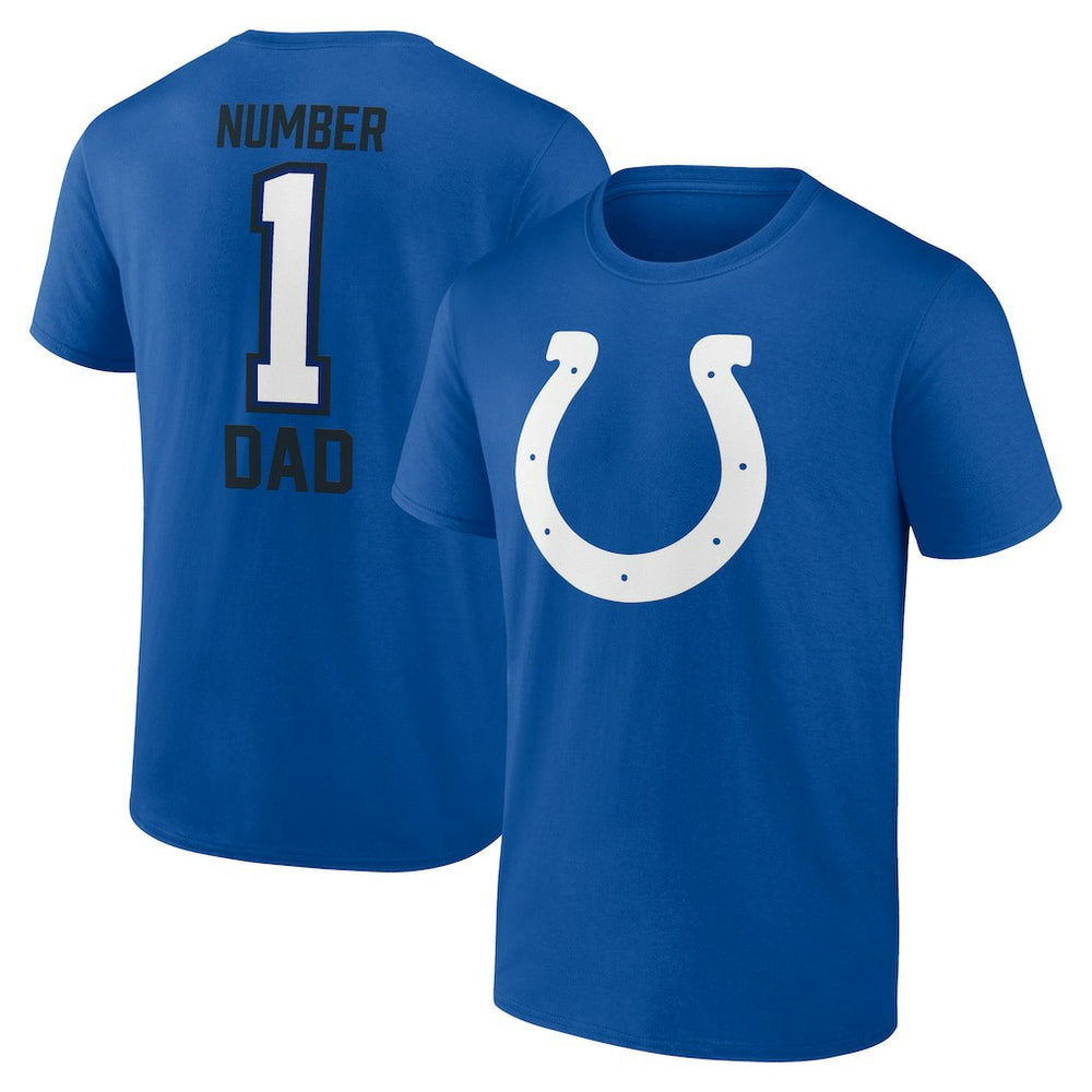 Indianapolis Colts Father's Day T-Shirt Royal | Fanatics