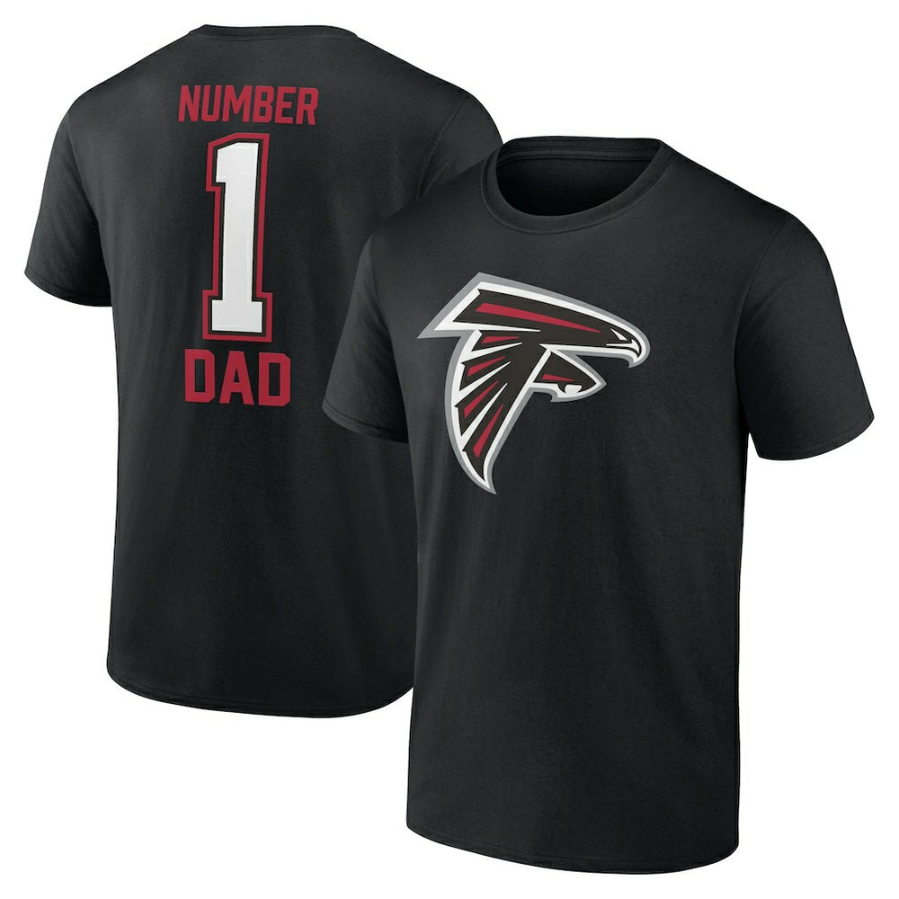 Atlanta Falcons Father's Day T-Shirt Black | Fanatics