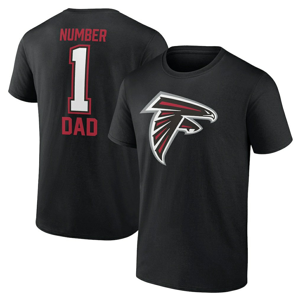 Atlanta Falcons Father's Day T-Shirt Black | Fanatics