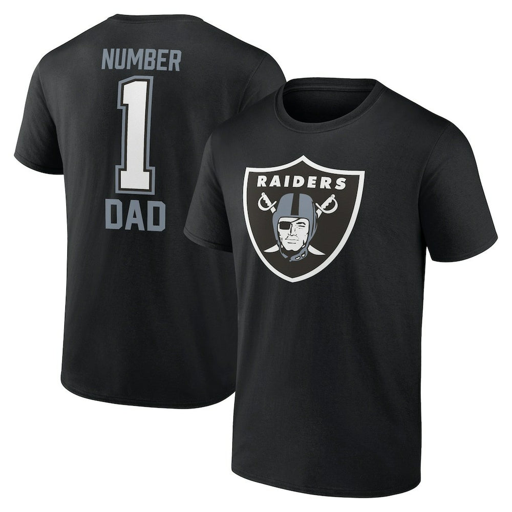Las Vegas Raiders Father's Day T-Shirt Black | Fanatics