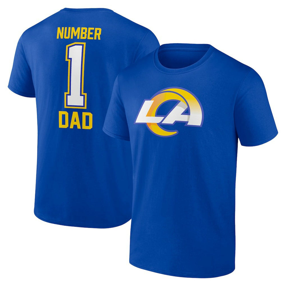 Los Angeles Rams Father's Day T-Shirt Royal | Fanatics