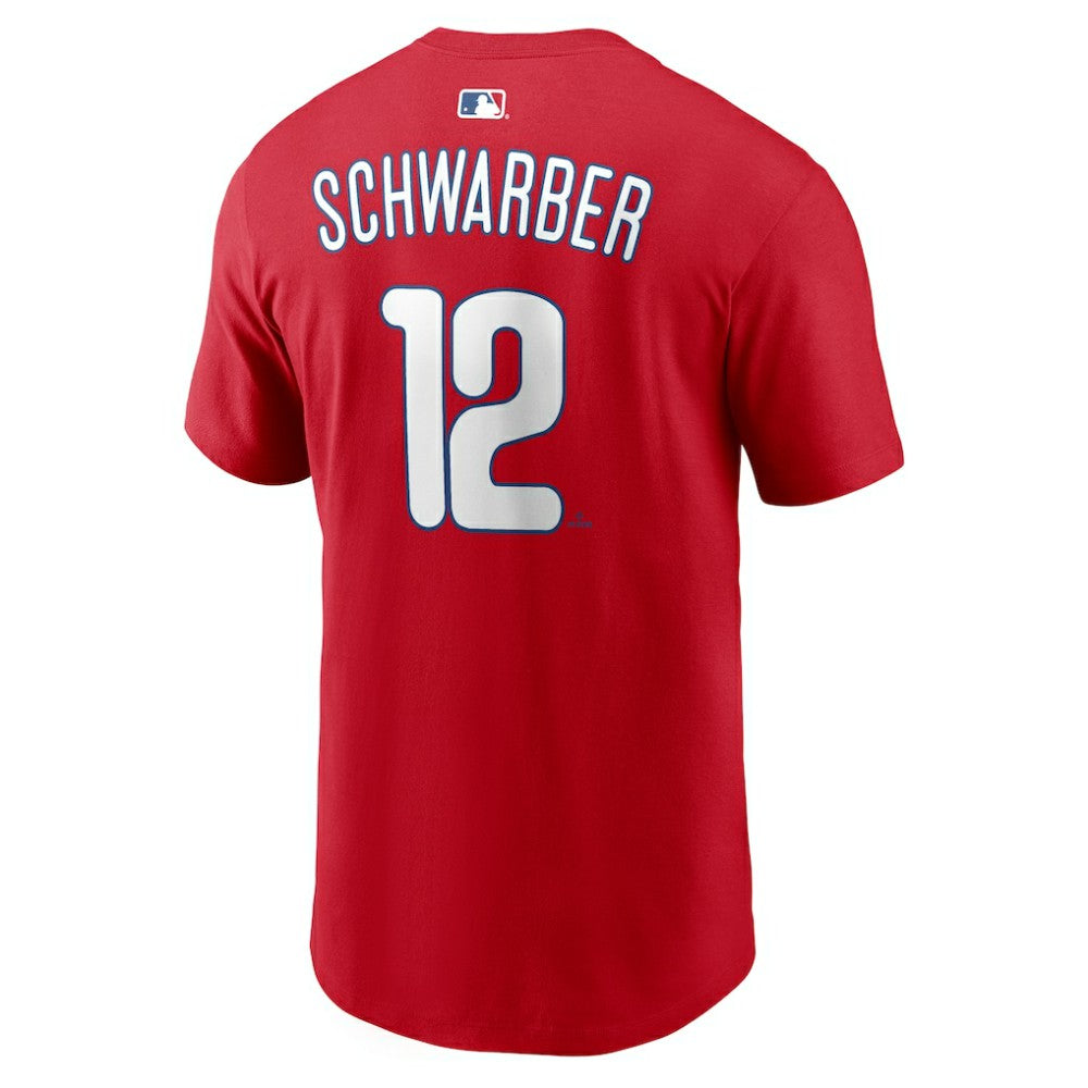 Kyle Schwarber Philadelphia Phillies Nike  Name & Number T-Shirt - MLB