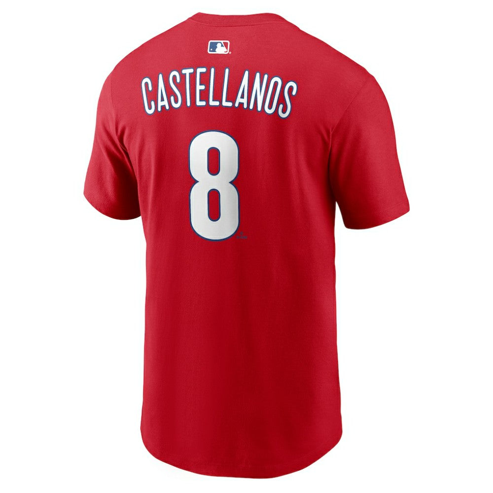 Nick Castellanos Philadelphia Phillies Nike  Name & Number T-Shirt - MLB