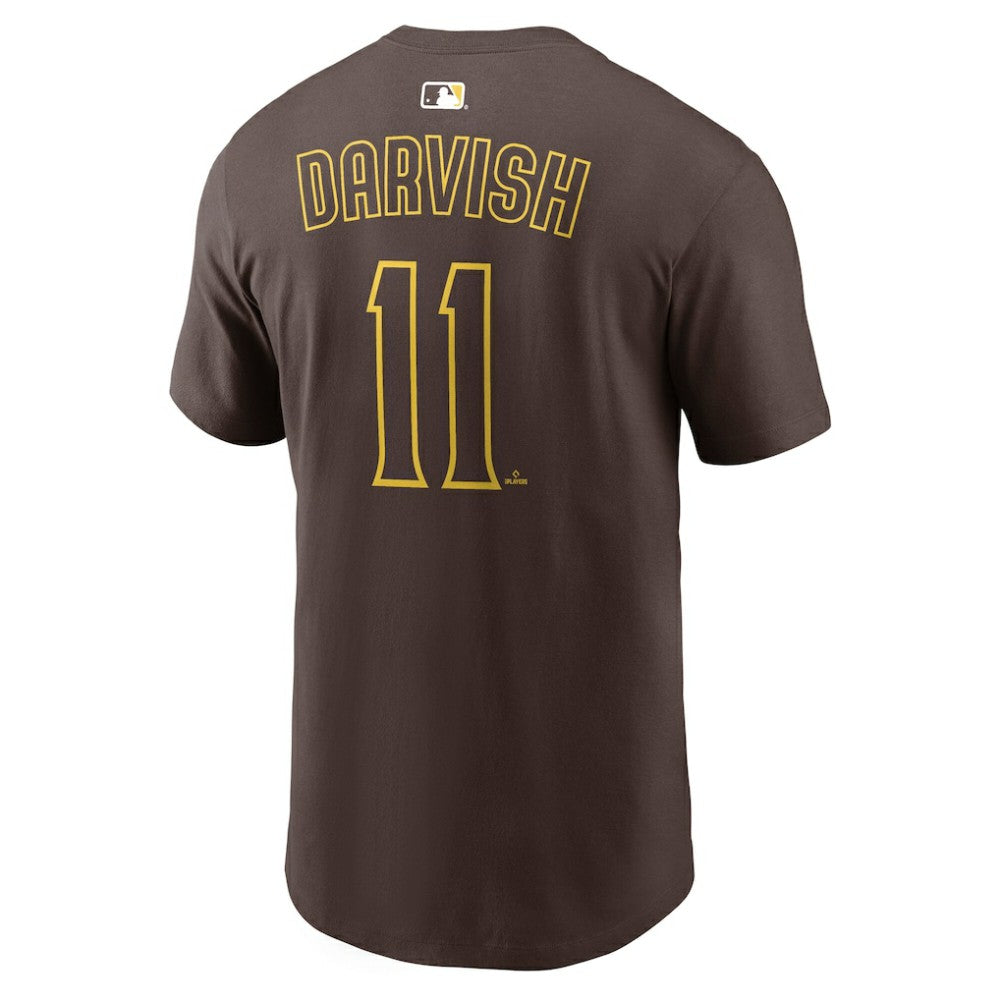 Yu Darvish San Diego Padres Nike  Name & Number T-Shirt - MLB