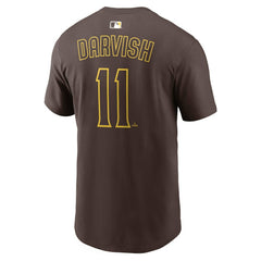 Yu Darvish San Diego Padres Nike  Name & Number T-Shirt - MLB