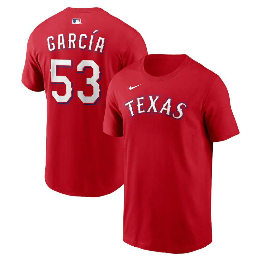 Adolis Garcia Texas Rangers Nike  Name & Number T-Shirt - MLB