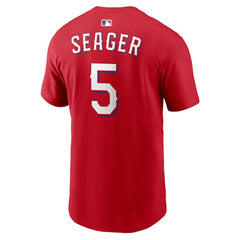 Corey Seager Texas Rangers Nike  Name & Number T-Shirt - MLB
