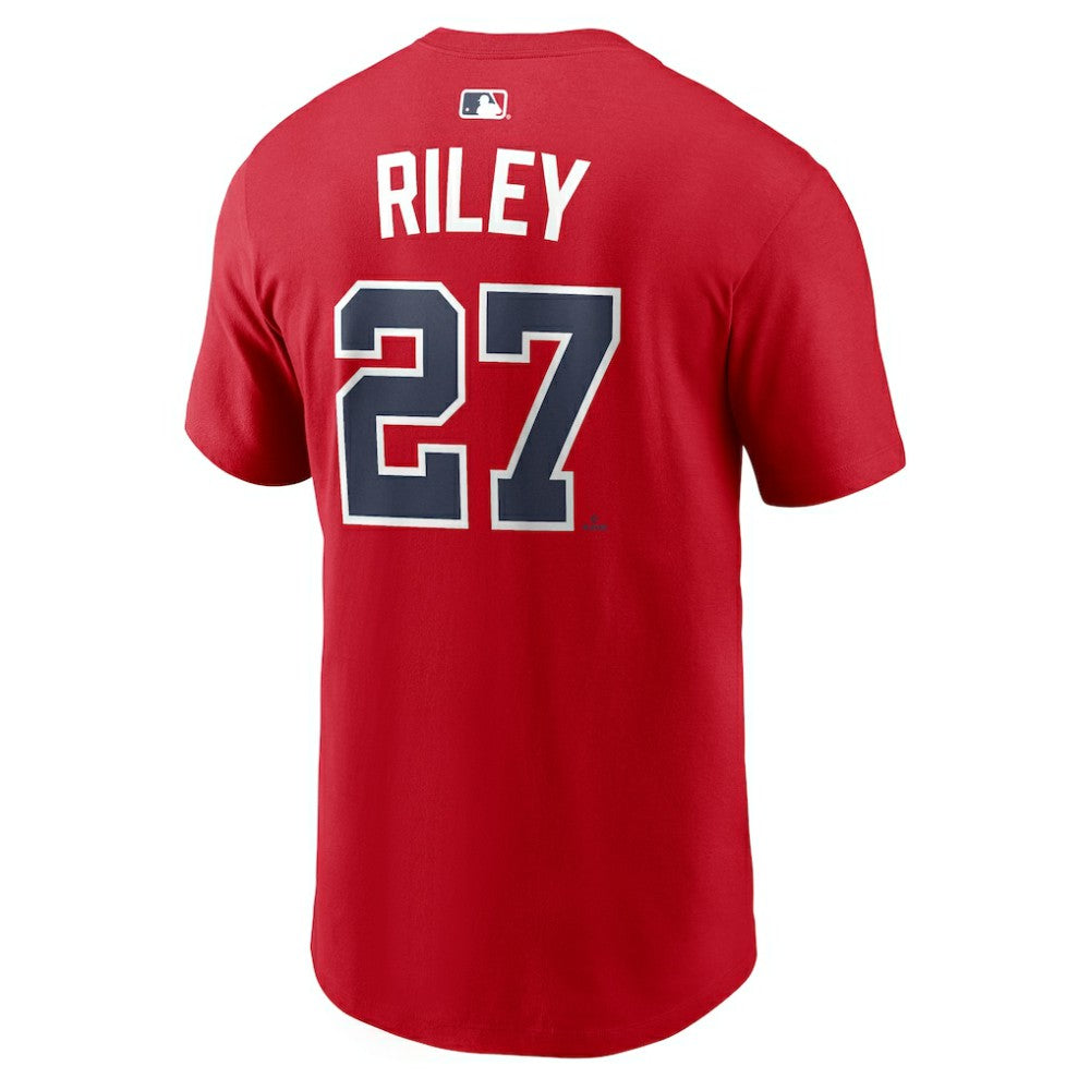Austin Riley Atlanta Braves Nike Home Name & Number T-Shirt - MLB