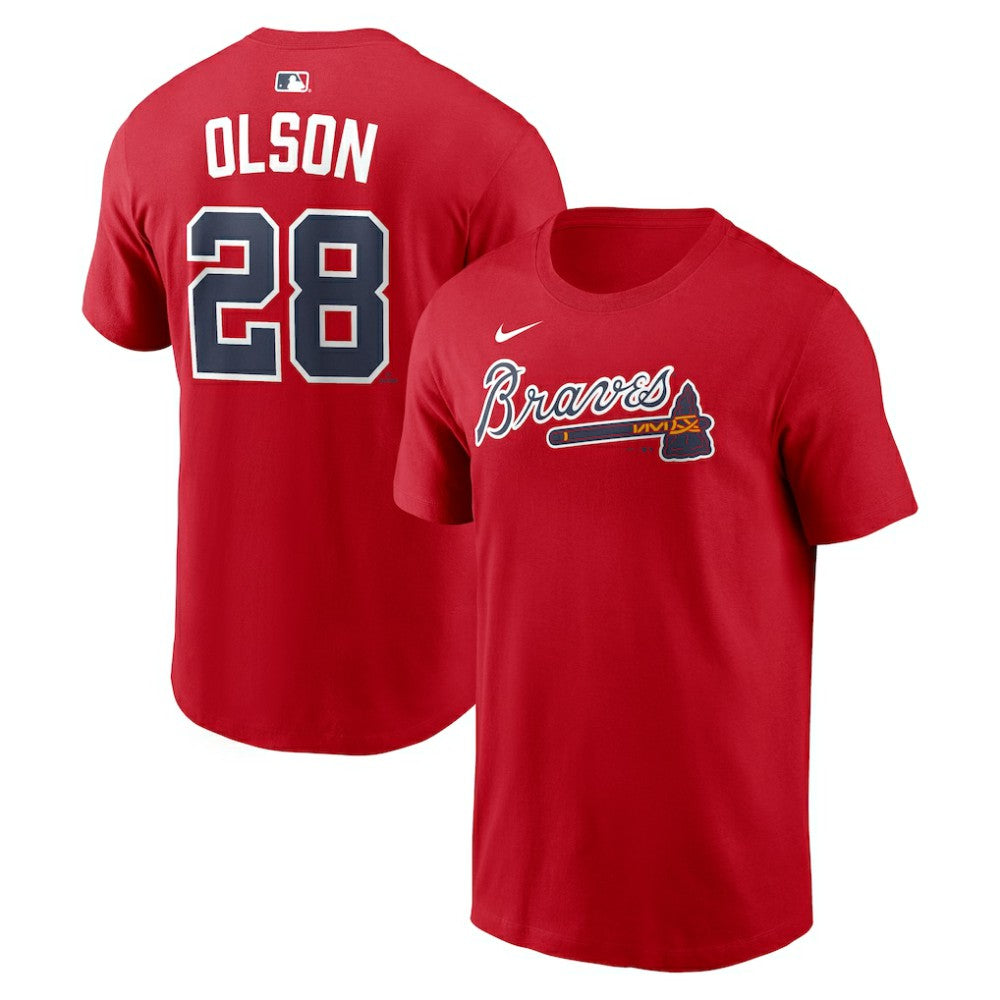Matt Olson Atlanta Braves Nike Home Name & Number T-Shirt - MLB