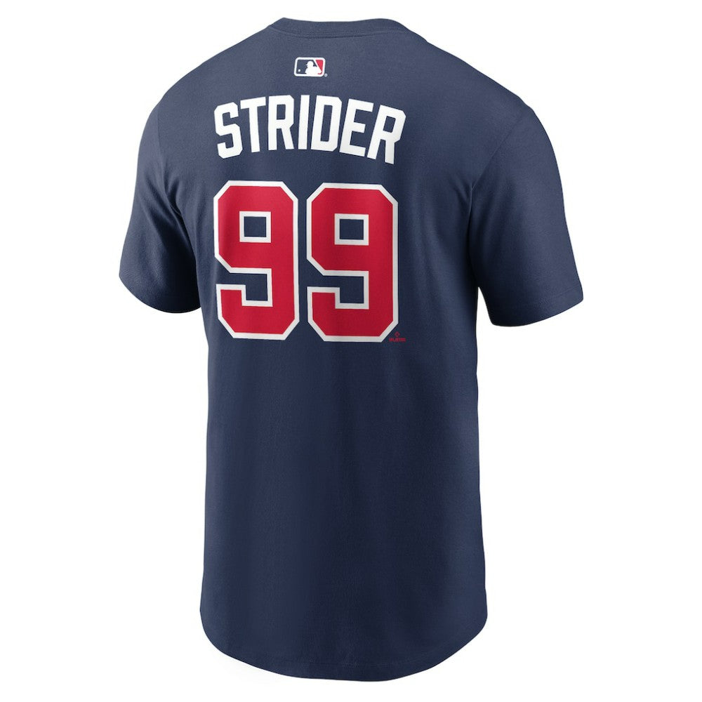 Spencer Strider Atlanta Braves Nike Name & Number T-Shirt - MLB