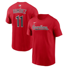 José Ramírez Cleveland Guardians Nike Name & Number T-Shirt - MLB