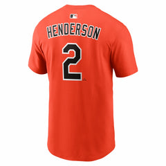 Gunnar Henderson Baltimore Orioles Nike  Name & Number T-Shirt - MLB