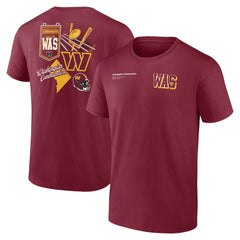 Washington Commanders Split Zone T-Shirt Burgundy | Fanatics