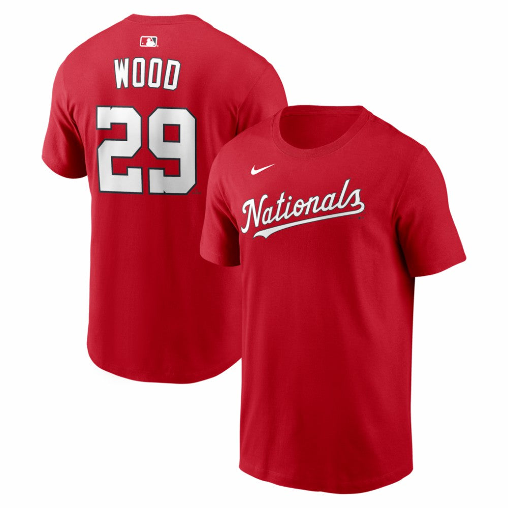James Wood Washington Nationals Nike Home Name & Number T-Shirt - MLB