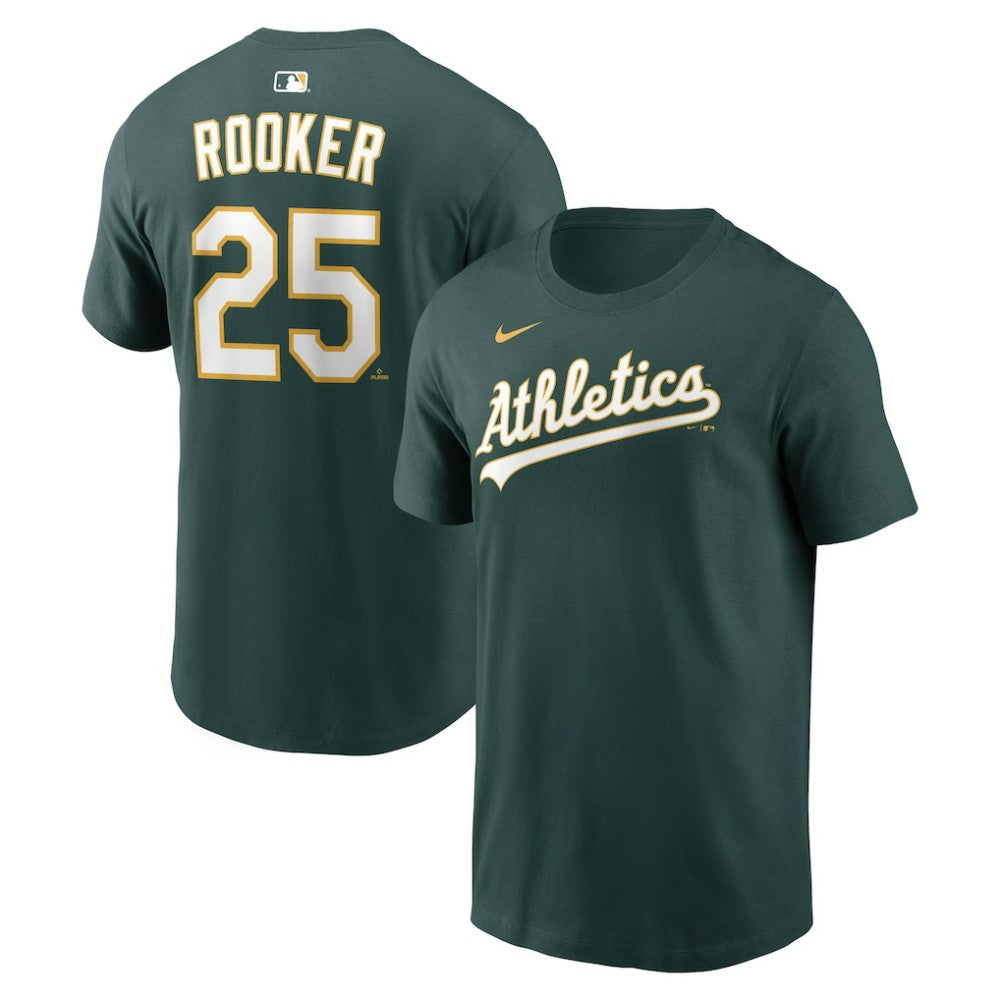 Brent Rooker Athletics Nike Home Name & Number T-Shirt - MLB