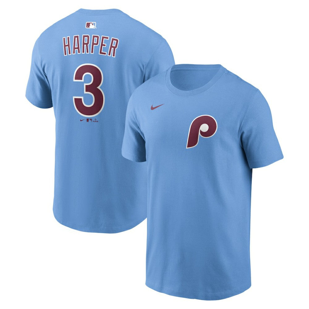Bryce Harper Philadelphia Phillies Nike Name & Number T-Shirt - MLB