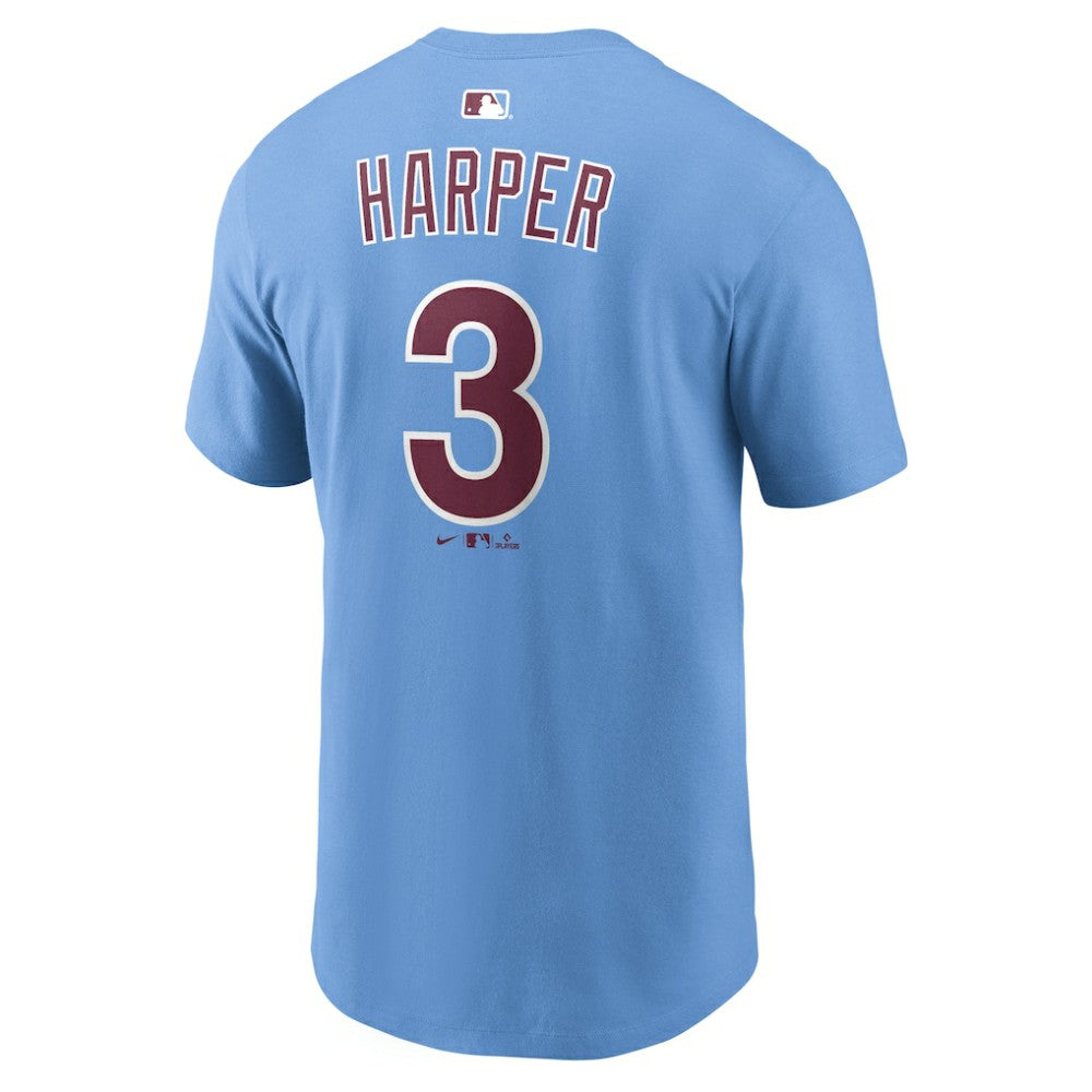 Bryce Harper Philadelphia Phillies Nike Name & Number T-Shirt - MLB
