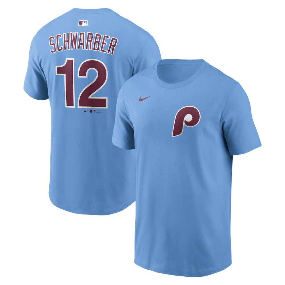 Kyle Schwarber Philadelphia Phillies Nike Name & Number T-Shirt - MLB