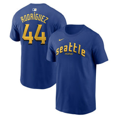 Julio Rodríguez Seattle Mariners Nike City Connect Name & Number T-Shirt - MLB