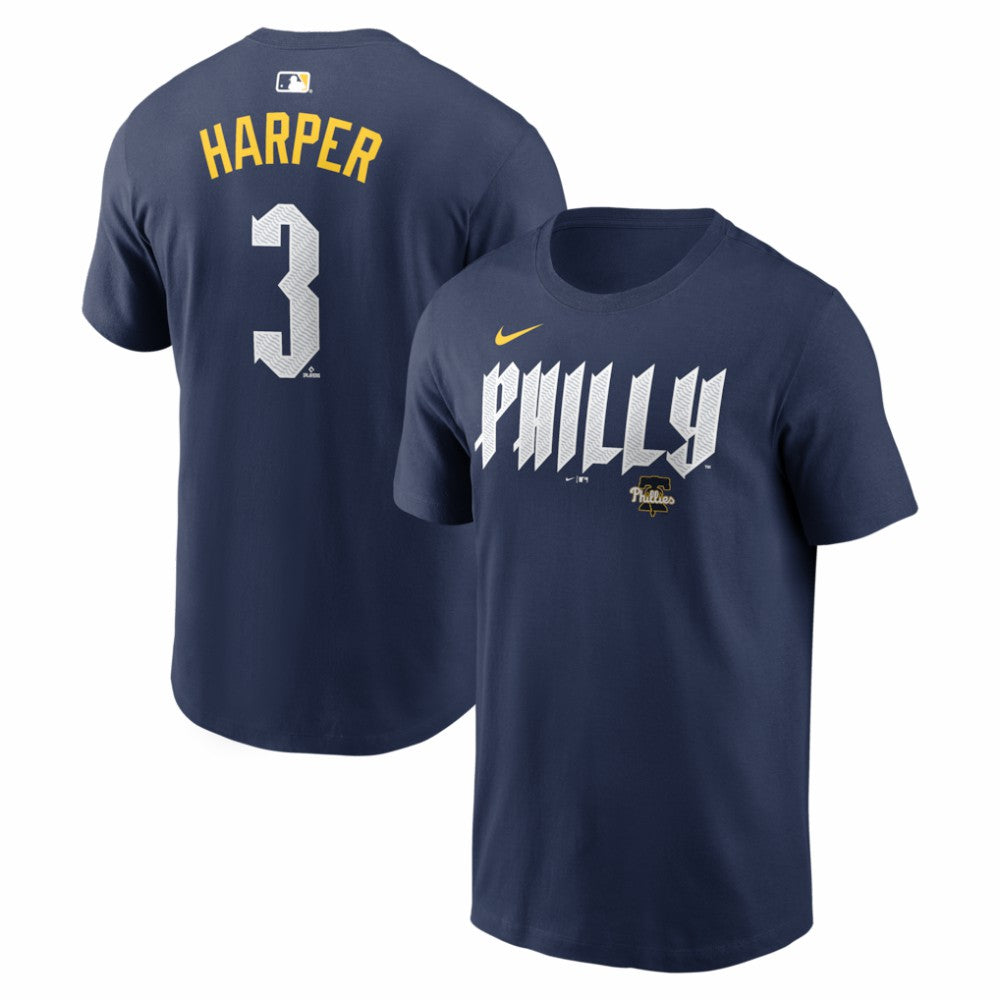 Bryce Harper Philadelphia Phillies Nike City Connect Name & Number T-Shirt - MLB