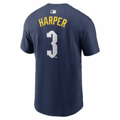 Bryce Harper Philadelphia Phillies Nike City Connect Name & Number T-Shirt - MLB