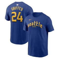 Ken Griffey Jr. Seattle Mariners Nike City Connect Name & Number T-Shirt - MLB