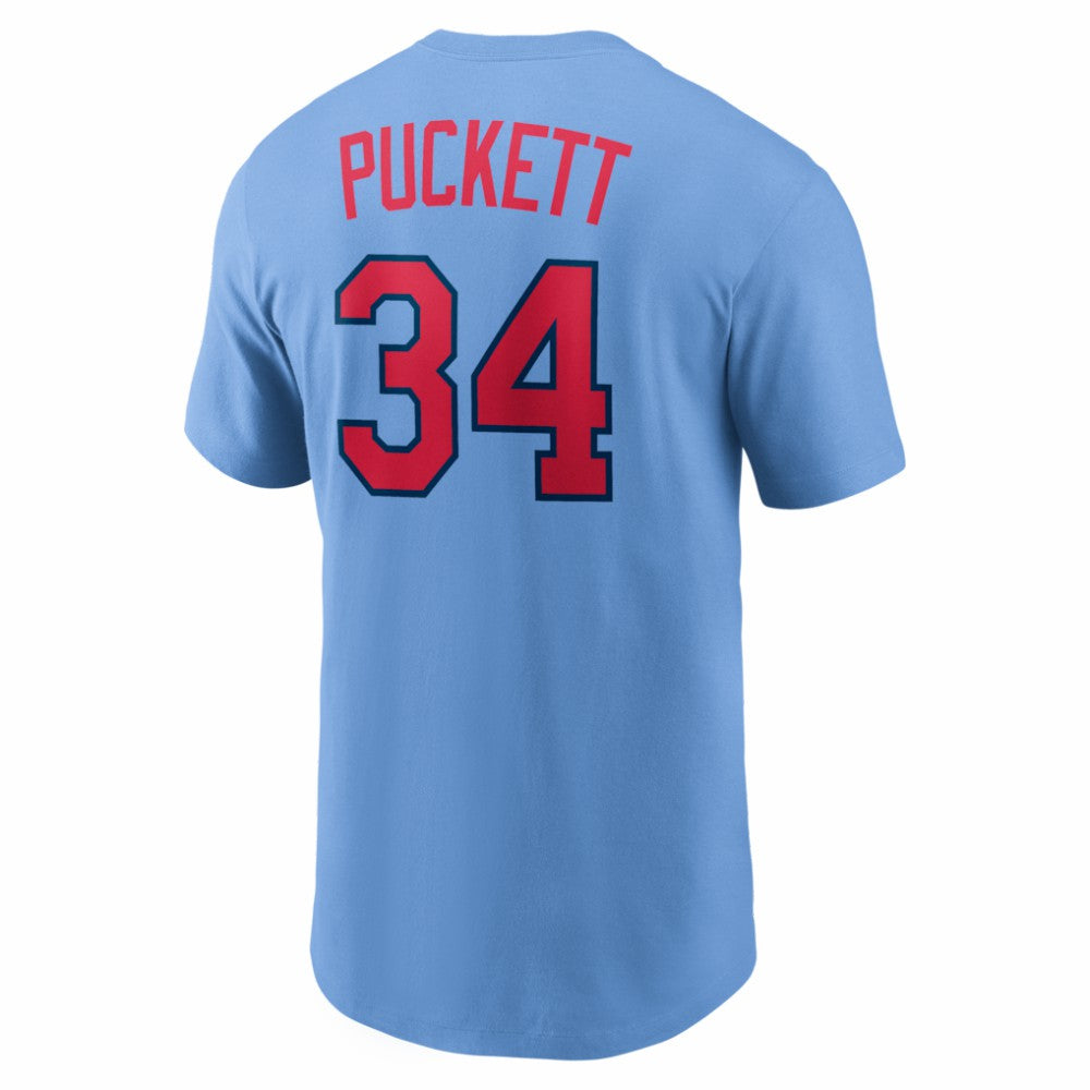 Kirby Puckett Minnesota Twins Nike Cooperstown Collection Name & Number T-Shirt - MLB