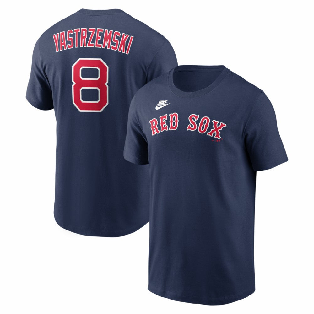 Carl Yastrzemski Boston Red Sox Nike Cooperstown Collection Name & Number T-Shirt - MLB