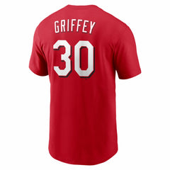 Ken Griffey Jr. Cincinnati Reds Nike Cooperstown Collection Name & Number T-Shirt - MLB