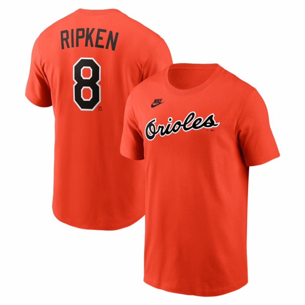 Cal Ripken Jr. Baltimore Orioles Nike Cooperstown Collection Name & Number T-Shirt - MLB