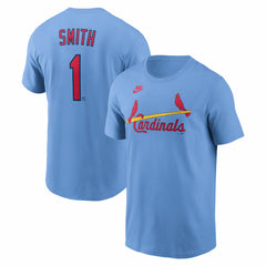 Ozzie Smith St. Louis Cardinals Nike Cooperstown Collection Name & Number T-Shirt - MLB