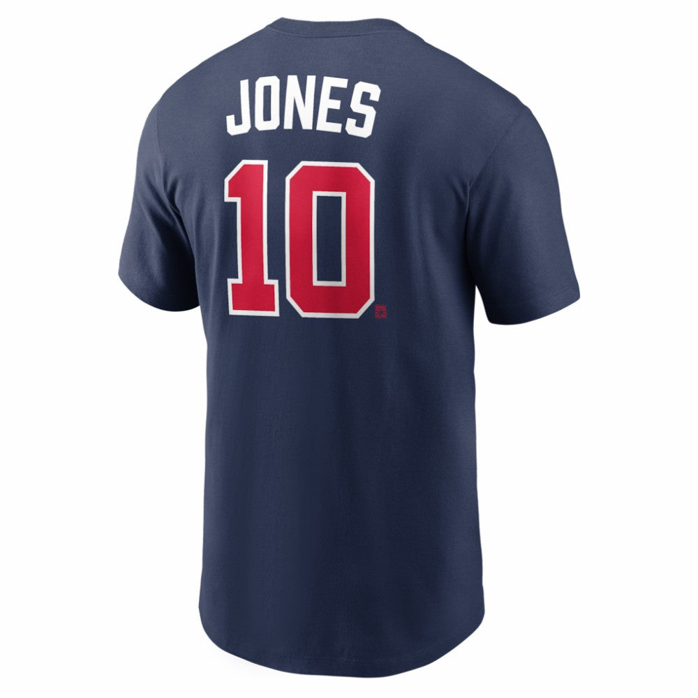 Chipper Jones Atlanta Braves Nike Cooperstown Collection Name & Number T-Shirt - MLB
