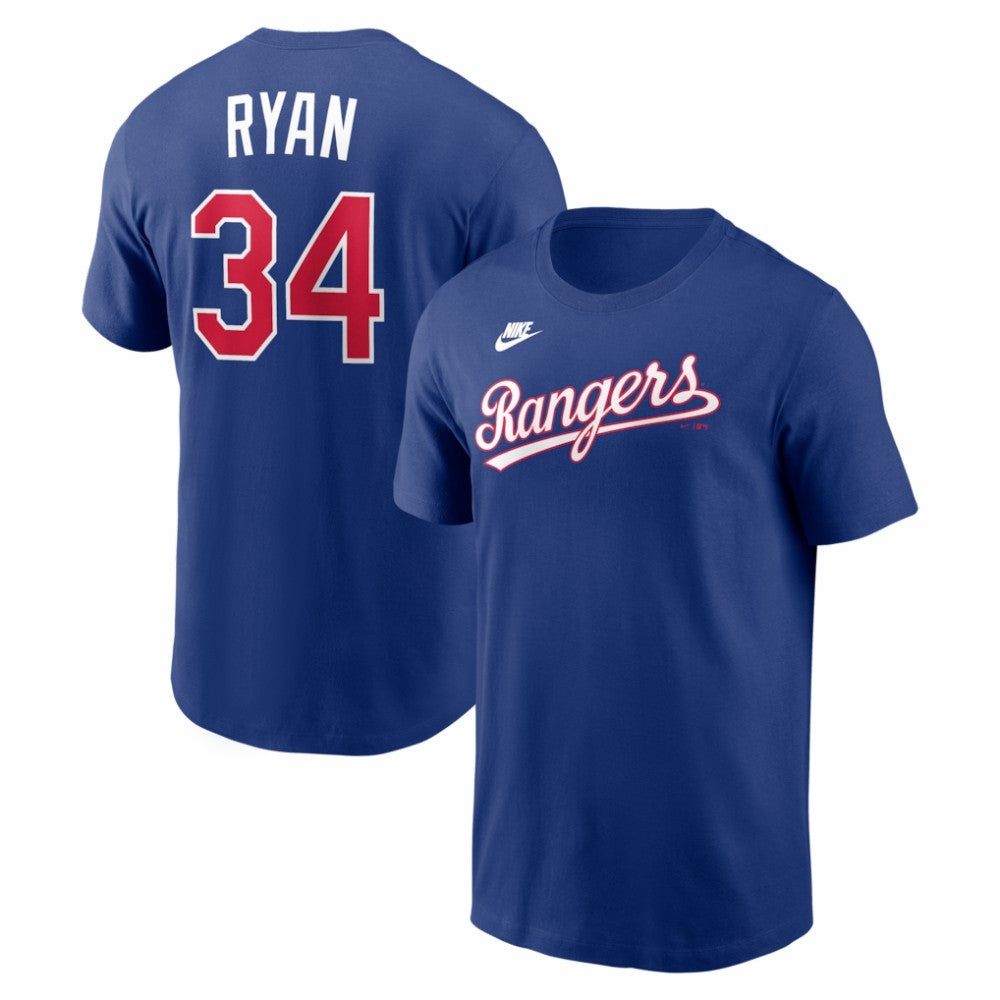 Nolan Ryan Texas Rangers Nike Cooperstown Collection Name & Number T-Shirt - MLB