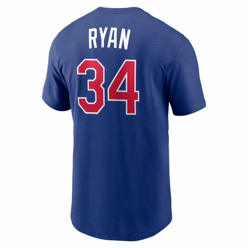 Nolan Ryan Texas Rangers Nike Cooperstown Collection Name & Number T-Shirt - MLB
