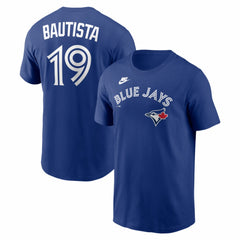 Jose Bautista Toronto Blue Jays Nike Cooperstown Collection Name & Number T-Shirt - MLB