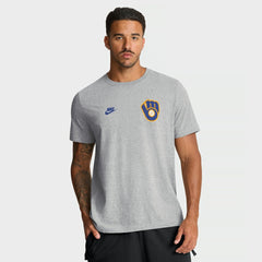 Milwaukee Brewers Nike Cooperstown 2-Hit T-Shirt - MLB
