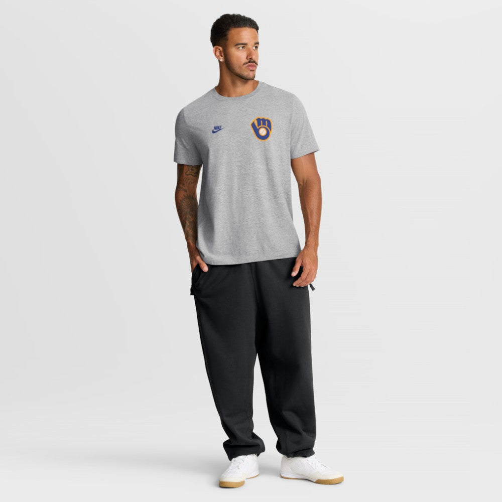 Milwaukee Brewers Nike Cooperstown 2-Hit T-Shirt - MLB