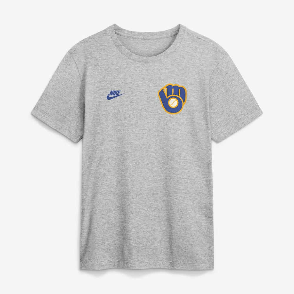 Milwaukee Brewers Nike Cooperstown 2-Hit T-Shirt - MLB