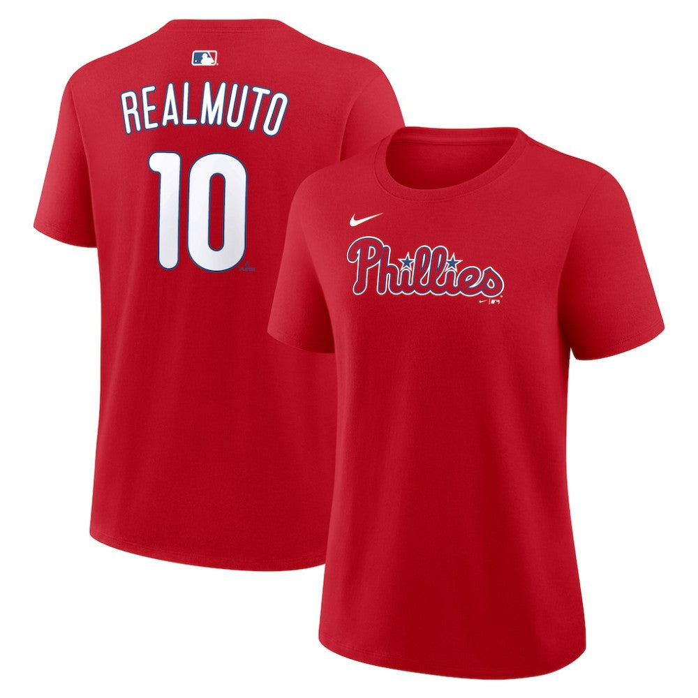 J.T. Realmuto Philadelphia Phillies Nike Women's Name & Number T-Shirt - MLB