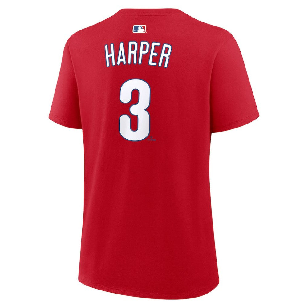 Bryce Harper Philadelphia Phillies Nike Women's Name & Number T-Shirt - MLB