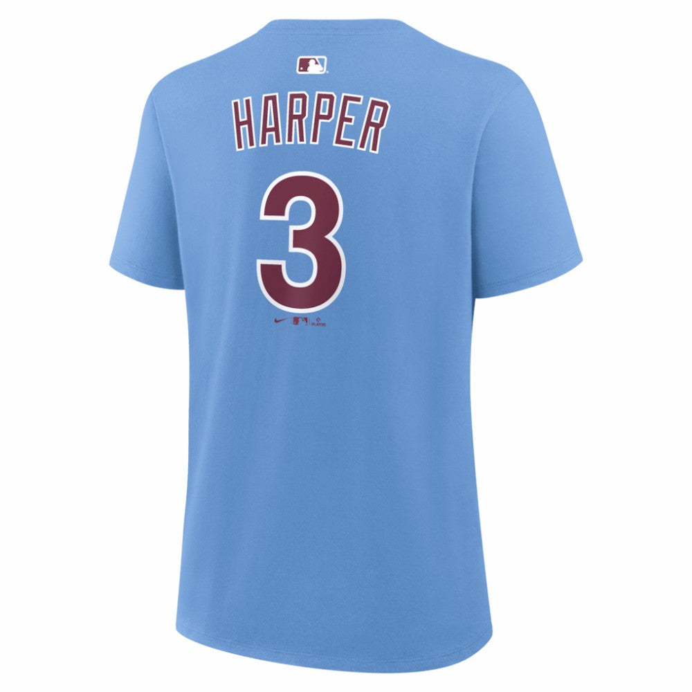 Bryce Harper Philadelphia Phillies Nike Women's Name & Number T-Shirt - MLB